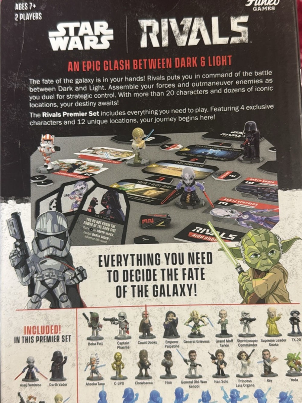 Star Wars Rivals Premier Set Board Game - Black & Green